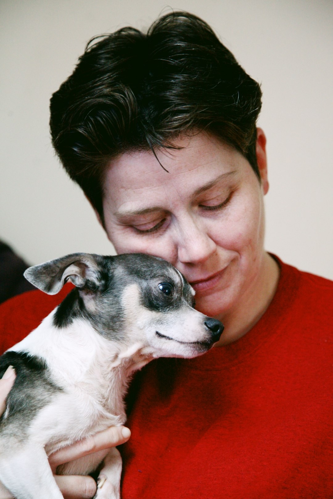 Shane and Miles, our rescue chihuahua terrier mix.